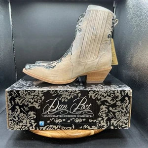 Dan Post Shay Womens Size 8.5 Western Boots Bone Cowboy Cowgirl DP4208 NEW - Picture 1 of 8