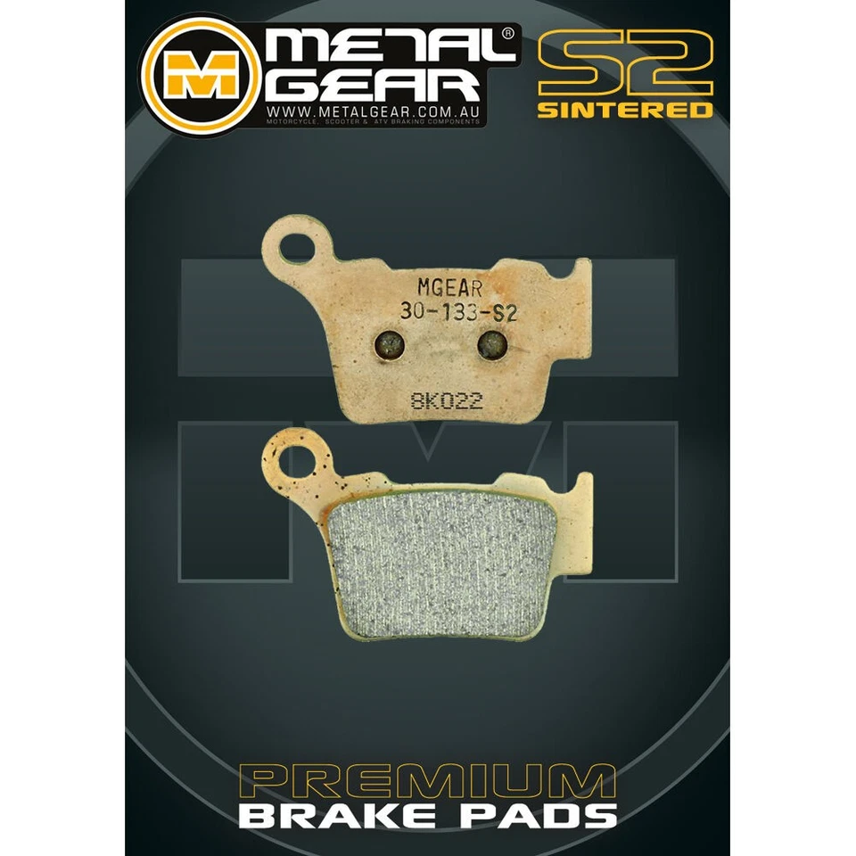 Brake Pads Sintered S2 Rear for KTM 350 XCF-W 2013 2013 2014 2015 2016 2020 - Image 1 of 1