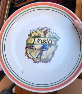 Plato grande vintage hecho en ITALIA pasado - Imagen 1 de 2