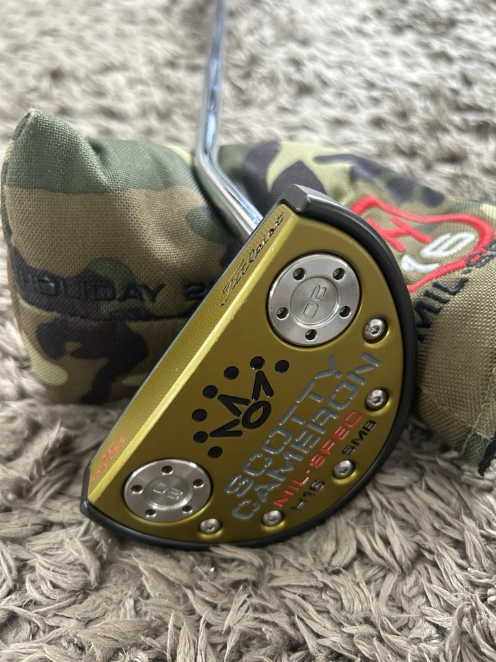 Scotty Cameron 2016 Holiday Collection 5MB MIL-SPEC Limited putter 34" Rare Used - Image 1 of 4
