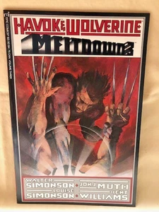 Vintage 1989 Marvel Epic Comics/Havok & Wolverine/Meltdown Vol. 3/Novel Comic/EX - Picture 1 of 19
