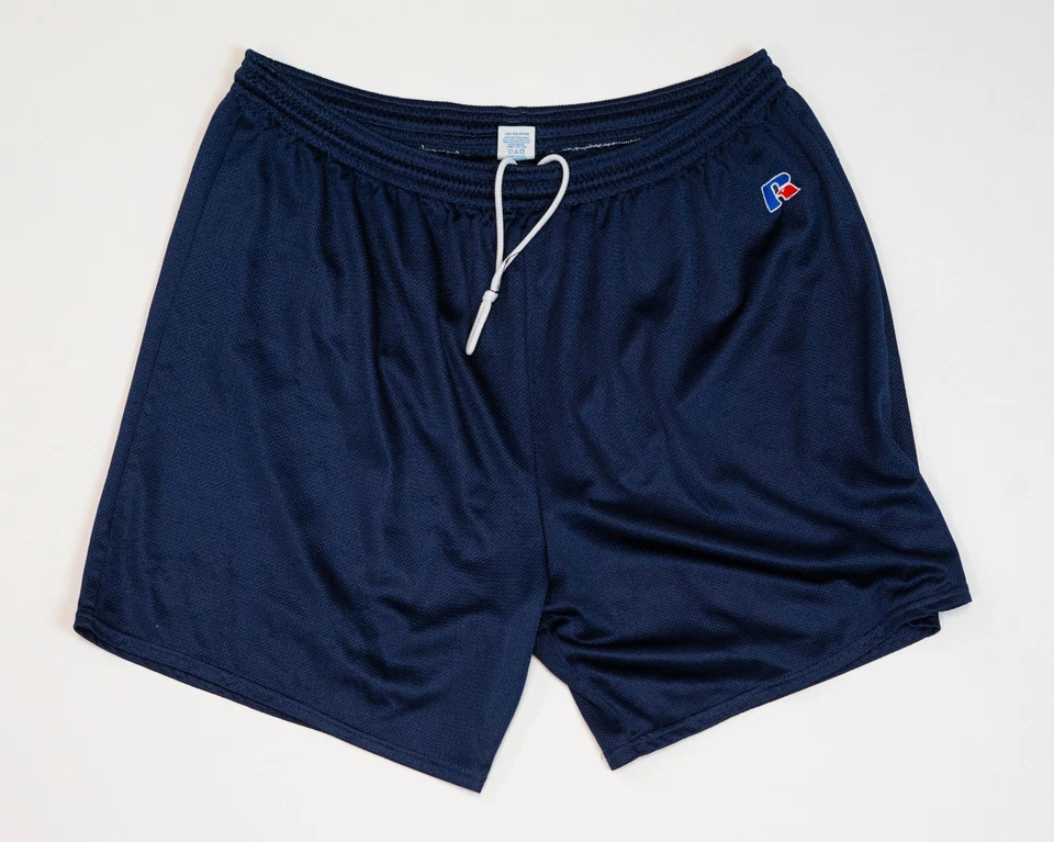 Pantalones Cortos de Baloncesto Russell Athletic Para Hombre XL Malla Correr Cordón Años 90 De Colección Foto 1 de 4