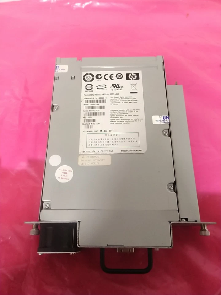 Quantum 74-88600-01 LTO-4 Tape Drive SAS  EB668F#900 - Image 1 of 1