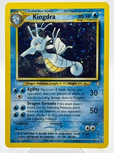 Kingdra Holo - Neo Genesis - 8/111 - Pokemon Karte - Englisch - Bild 1 von 2