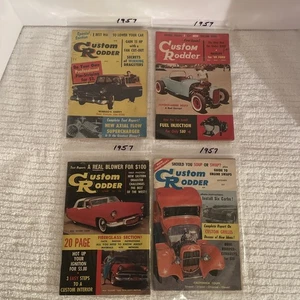 1957 Custom Rodder Magazine (Lot Of 4) May, July, September, October - Picture 1 of 10