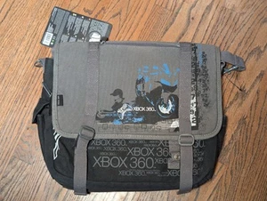 Xbox 360 Game Console Canvas Travel Carry Case Messenger Bag. Great condition ! - Picture 1 of 6