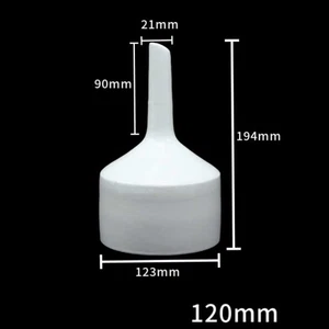 120mm Porcelain Buchner Funnel Ceramic Porous Filter Funnels Laboratory Supply - Picture 1 of 1