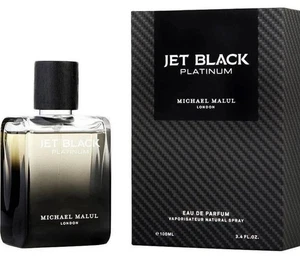 Jet Black Platinum by Michael Malul Eau De Parfum Spray 3.4 fl oz / 100 ML NEW - Picture 1 of 3