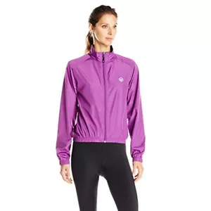 Canari Cyclewear Women's MEDIUM Microlite Shell Jacket - Purple - New in Bag - Picture 1 of 3