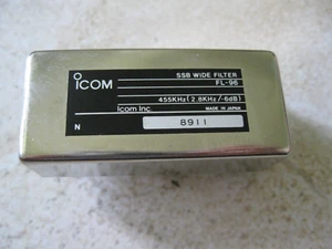 Icom FL-96 2.8khz SSB filter (455khz center, –6dB) in Excellent shape w/hardware - Zdjęcie 1 z 2