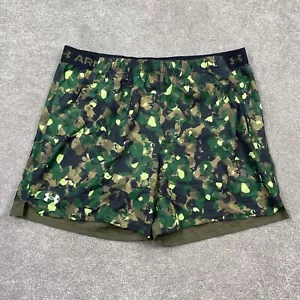Under Armour Men's Camouflage Vanish Woven 6in Shorts Size 2XL Green 1376784-390 - Picture 1 of 11