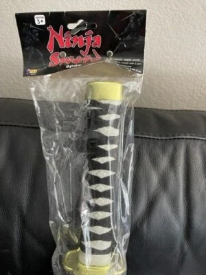 Forum Plastic Ninja Sword Halloween Costume Accessory Prop New!!!! - Image 1 of 2
