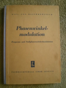 Phasenwinkelmodulation - DDR Fachbuch 1952 Modulation Schaltungen - Imagen 1 de 3