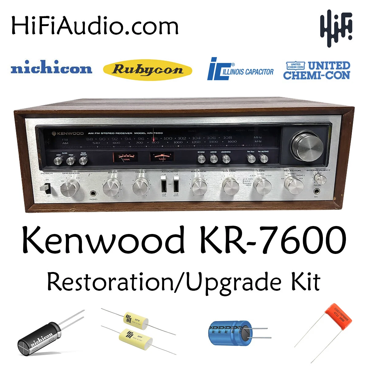 レア♪動作OK KENWOOD KH-535 80年代 ビンテージ イヤホン オールド ケンウッド TRIO Kenwood KA-88 Home Stereo Integrated Amplifier - YouTube