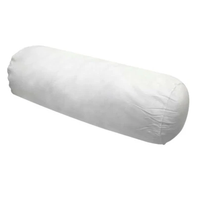 Almohada acolchada pequeña de 23" x 6" redonda con inserción de almohada larga relleno de fibra de poliéster Foto 1 de 4