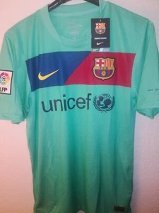 FC BARCELONA 2010-2011 BNWT Unicef camiseta shirt trikot maillot maglia nike - Picture 1 of 8