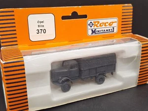 ROCO 370 Minitanks H0 1:87 Bundeswehr Militaria Fahrzeug Opel Blitz - Bild 1 von 2