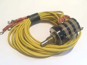 3 POLE 3 WAY GRAYHILL SERIES 44 MILITARY SPEC ROTARY SWITCH PRE WIRED     fd5f31 - Picture 1 of 1