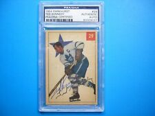 1954/55 PARKHURST NHL HOCKEY CARD #29 TED TEEDER KENNEDY PSA DNA AUTO AUTOGRAPH