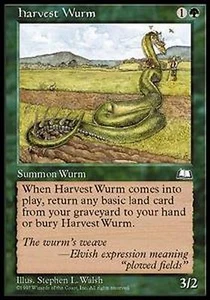 *MRM* FR/VF 4x Guivre des moissons ( Harvest Wurm ) MTG WTH - Picture 1 of 1