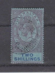 Gibraltar 85a King George V 2 shillings 1921-32 used - Picture 1 of 1