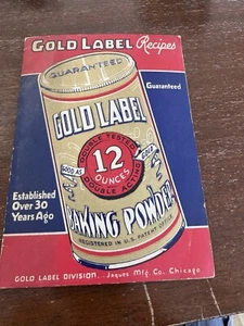 Gold Label Recipe Book - Picture 1 of 2