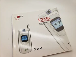 Stary nowy magazyn nieużywany LG U8330 instrukcja obsługi/instrukcja obsługi - Zdjęcie 1 z 2