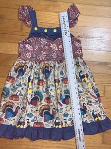 Vestido Marie Nicole Acción de Gracias Otoño Talla 6 (XXL) - Imagen 1 de 6