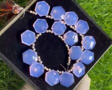 Lavender Quartz Faceted Hexagon Brilolette 12mm Size 8inch Stend gemstone beads
