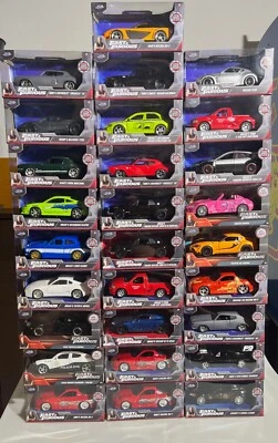 Jada Fast and Furious & Pink Slips 1/32 scale DieCast Cars-Choose Your Style! - Image 1 of 4