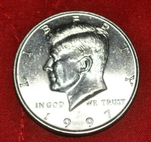 Moneda de medio dólar P Kennedy 1997 - circulada - Imagen 1 de 2