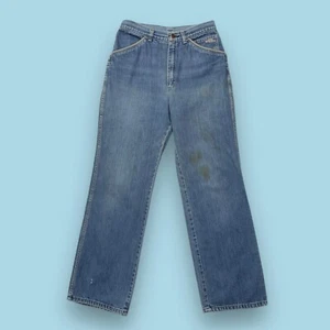Vintage Sears Denim Jeans Damen 27x30 blau 70er 80er defekt fleckig Vintage USA Made - Bild 1 von 22