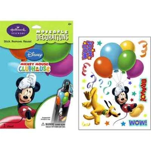 Mickey Mouse Pluto Disney Birthday Party Favor Moveable Sticker Decorations - Picture 1 of 1
