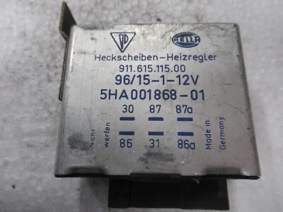 Porsche 911 / 964 Arrière Relais De Dégivrage HELLA 911 615 115 00 - Photo 1/4