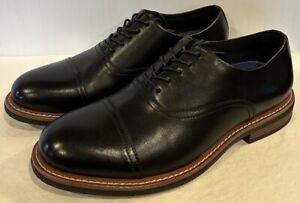 NEUF chaussures à lacets Reaction Kenneth Cole Klay Flex orteil Oxford noir taille 8,5 M