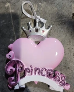 Adorno de Navidad Princess Heart Kids Polarx Fácil de Personalizar Nuevo - Imagen 1 de 2
