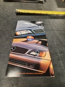 1999 Mercedes Benz S  and CL Class Pricing and Options Brochure Folder - Bild 1 von 4