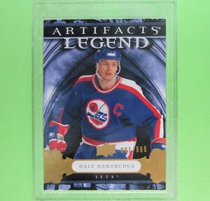 DALE HAWERCHUK  2009  ARTIFACTS LEGEND /999  #103  Winnipeg Jets