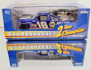 RON HORNADAY 1999 CHEVY RACE TRUCK SET 1/24 & 1/64 CHAMPION DIECAST 1/24 - Picture 1 of 6