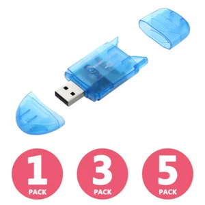7-IN-1 USB 2.0 MEMORY CARD READER FOR SD/MMC/SDHC New - Picture 1 of 7