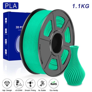 JAYO 1,1KG PLA Zielony 1,75 mm Drukarka 3D Filament Wysoka sztywność Niski skurcz - Zdjęcie 1 z 14