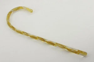 ~8" Glass Candy Cane - Hand Pulled by Stuart Kingsley in Ashfield MA - NEW C13M - Picture 1 of 4