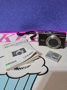 Canon PowerShot SX200 IS Kamera - 12,1 MP, 12x Opt Zoom - getestet/funktioniert SCHÖN!! - Bild 1 von 12