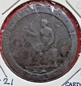 Großbritannien 1797 Cartwheel Penny Umlaufzustand schön - Bild 1 von 2