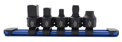 ROYALTYPARTSDIRECT Astro Pneumatic 78305 Astro Pneumatic 5 Piece 3/8 Inch Nano Drive Size Adapter S