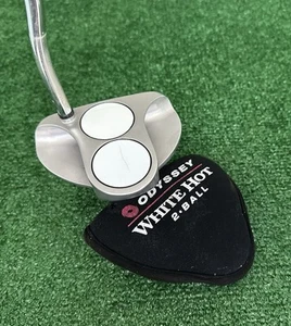 ODYSSEY WHITE HOT 2-BALL LONG Broomstick Putter / 48 Inches / Right-Hand + HC - Picture 1 of 14