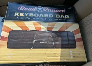 Road Runner Tastiera Pianoforte Elettrico Borsa da Trasporto Imbottita Custodia Portatile SM88 RXP15 - Foto 1 di 3