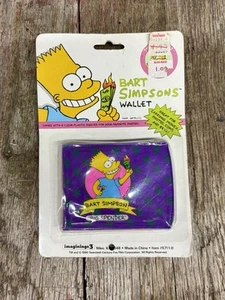 Cartera promocional Bart Simpson “Big Spender” 1990 vintage rara como nueva sin abrir excelente - Imagen 1 de 9