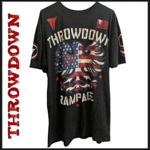 Vintage Affliction THROWDOWN Quinton "Rampage" Jackson UFC Walkout Shirt Men XL - Picture 1 of 5