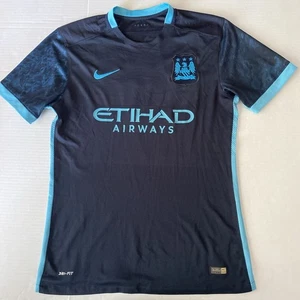 Nike 2015-16 Manchester City Soccer Jersey Sterling Men's Dri-Fit Size XL Pics - Picture 1 of 13
